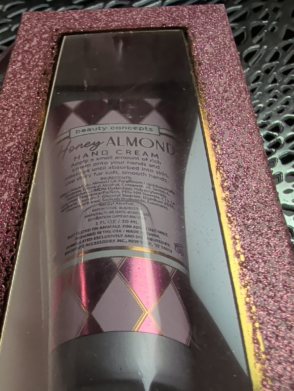 🔵 Beauty Concepts Honey Almond Hand Cream 30ml